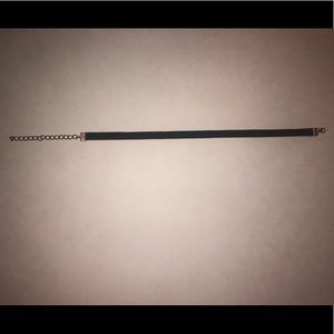 Black velvet choker necklace
